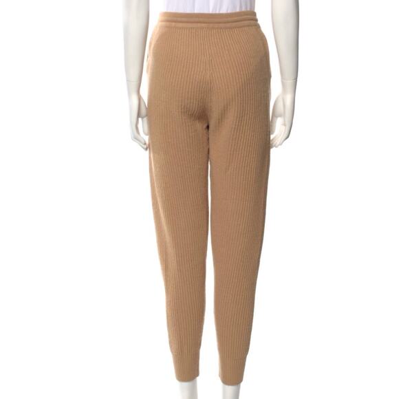 Jonathan Simkhai Wool Cashmere Camel Tan Ribbed Knit Sweater Jogger S - Picture 5 of 9
